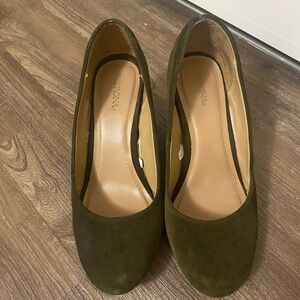 Olive Green Women's Shoes